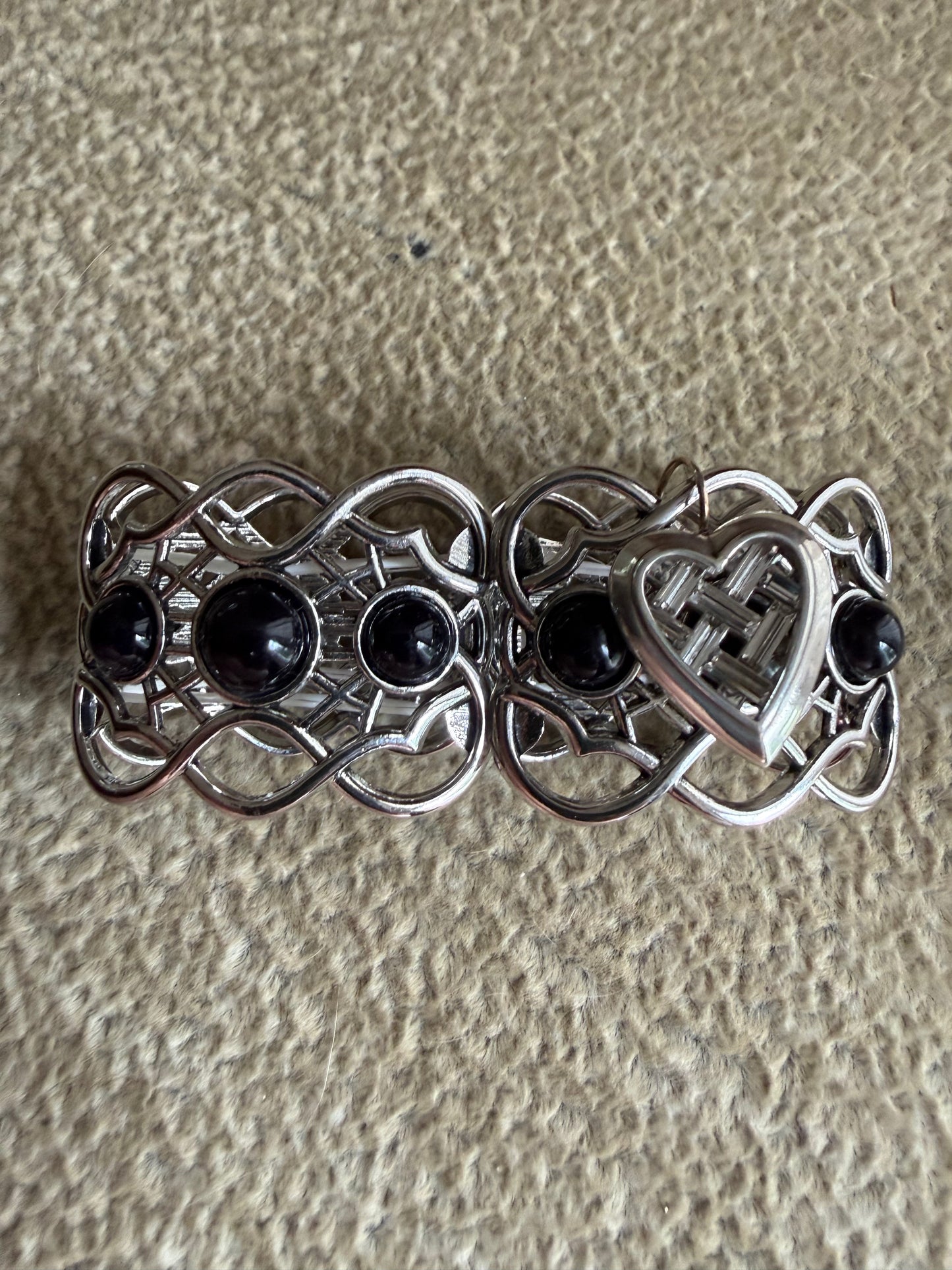 bracelet with heart charm