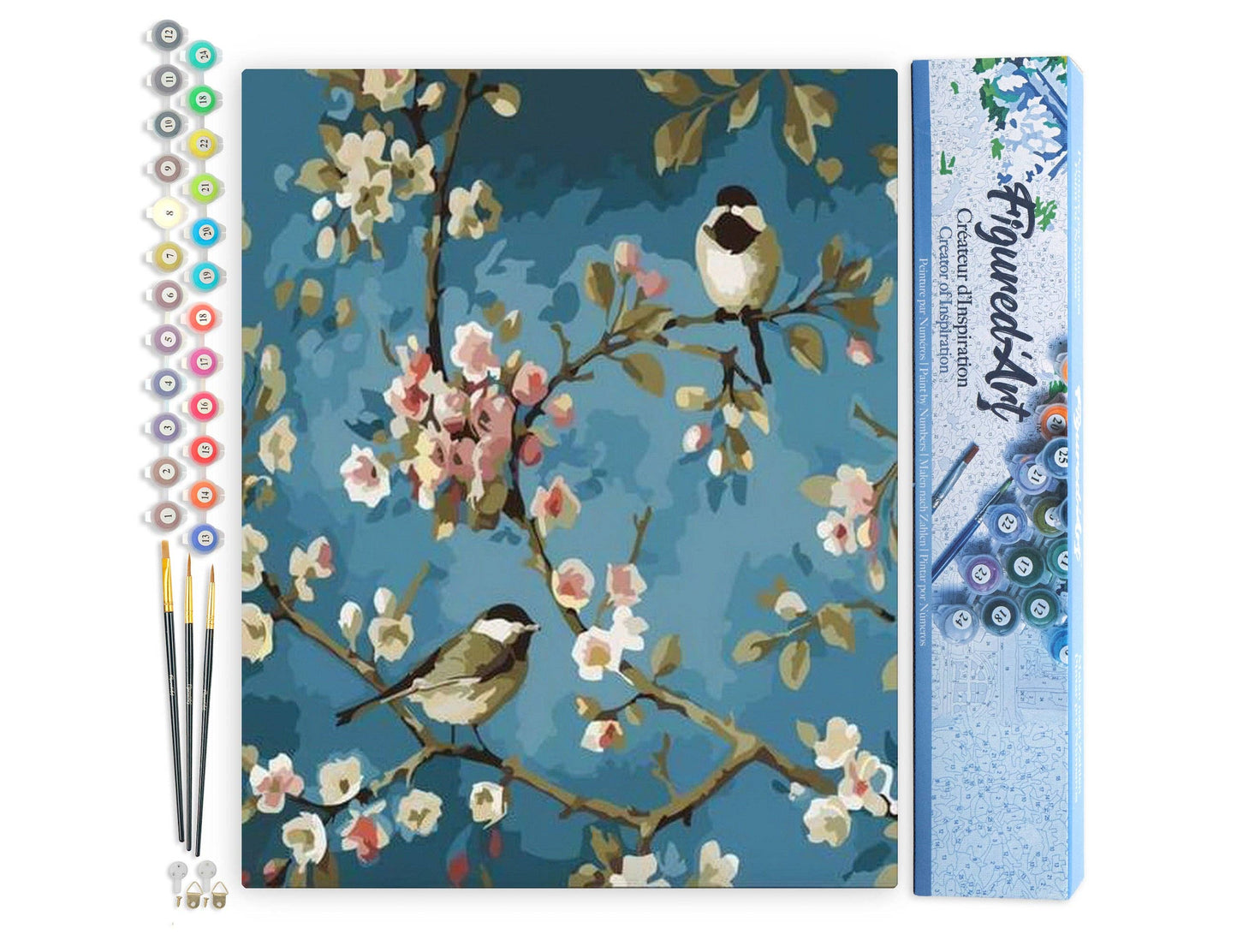 Paint by numbers - Flowers and Birds