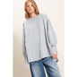 Oversized Crew Neck Sweatshirt