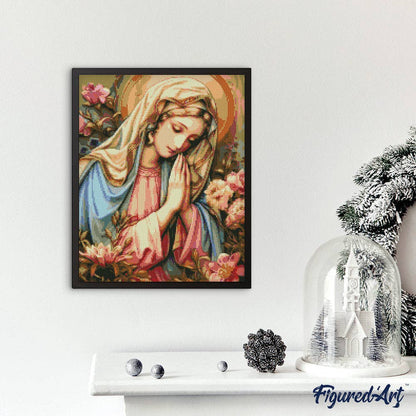 Diamond Painting Framed - Blessed Virgin Mary