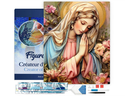 Diamond Painting Framed - Blessed Virgin Mary