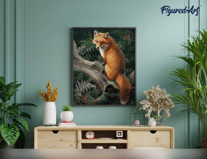 Paint by numbers - Fox in the Woods