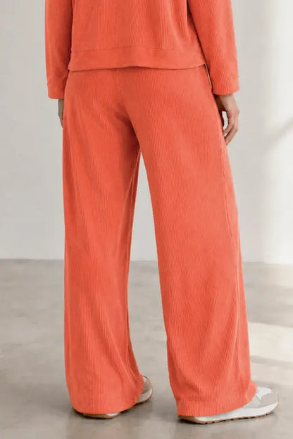 Urban Ribbed Wide Leg Pant