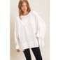 Oversized Crew Neck Sweatshirt