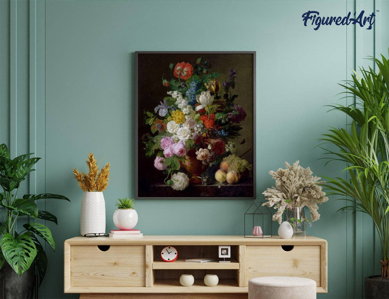Paint by numbers - Jan Frans van Dael - Vase of Flowers