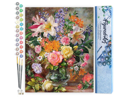 Paint by numbers - Flowers in All colors
