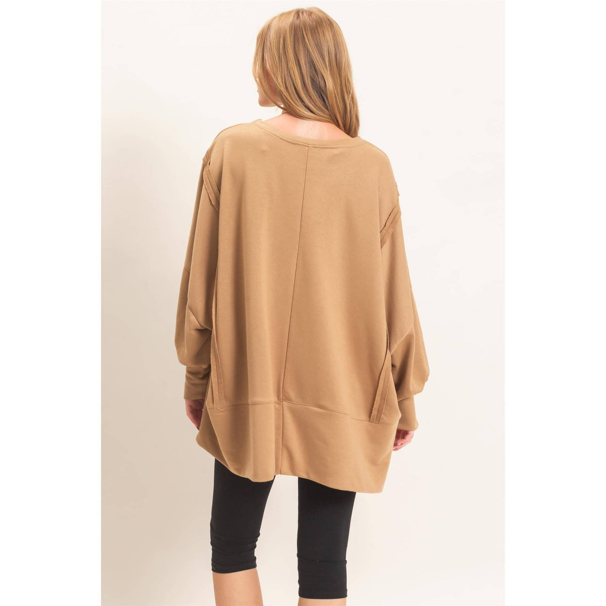 Oversized Crew Neck Sweatshirt