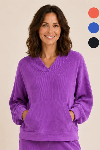 Urban Ribbed Hoodie
