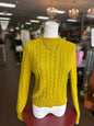 olive sweater M