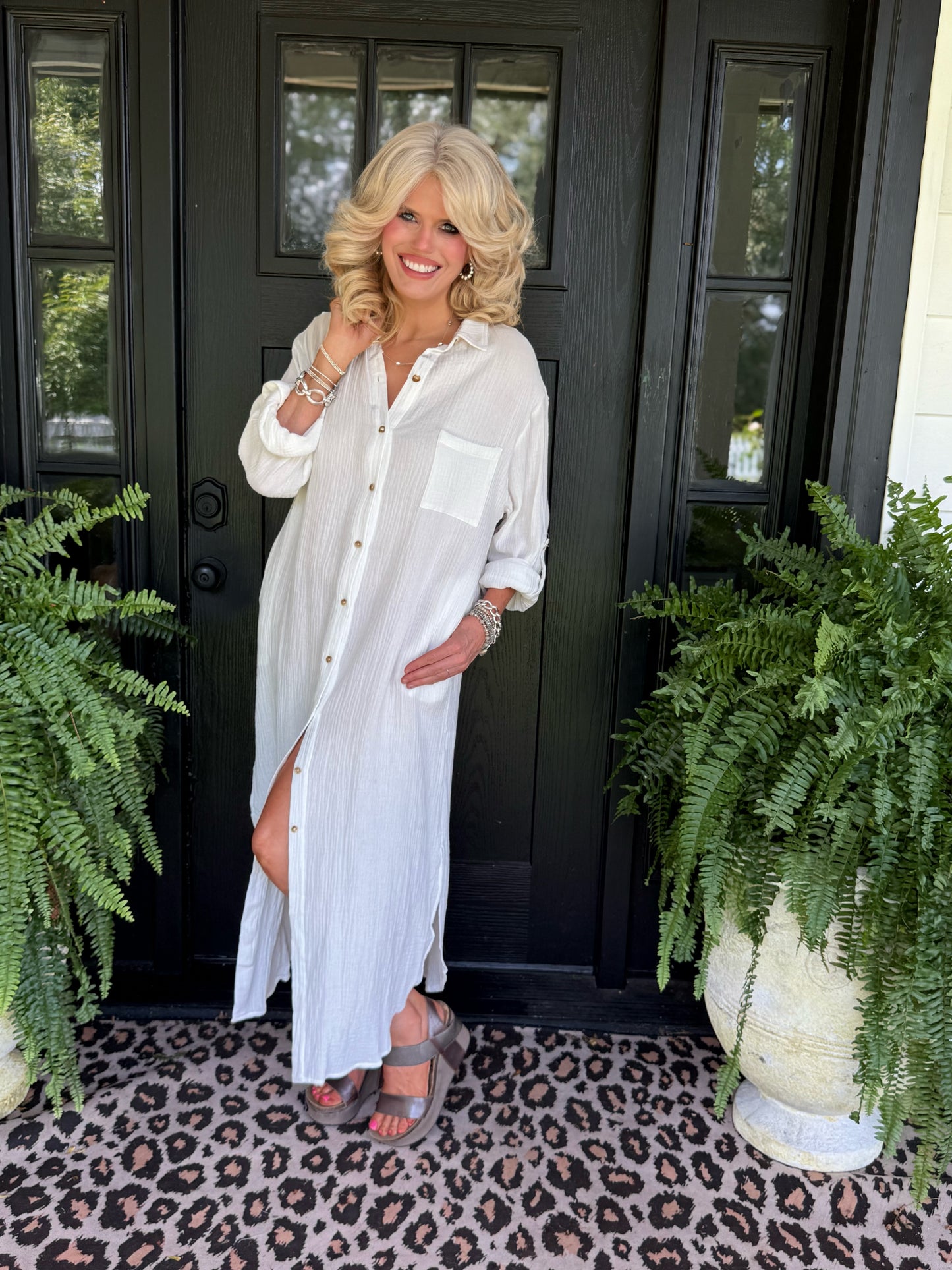 Cardigan Dress