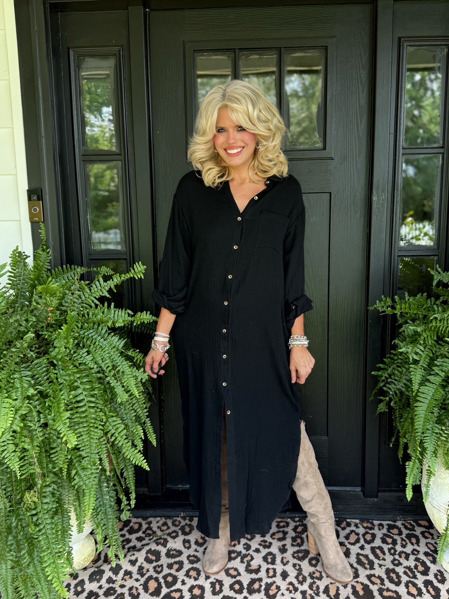 Cardigan Dress