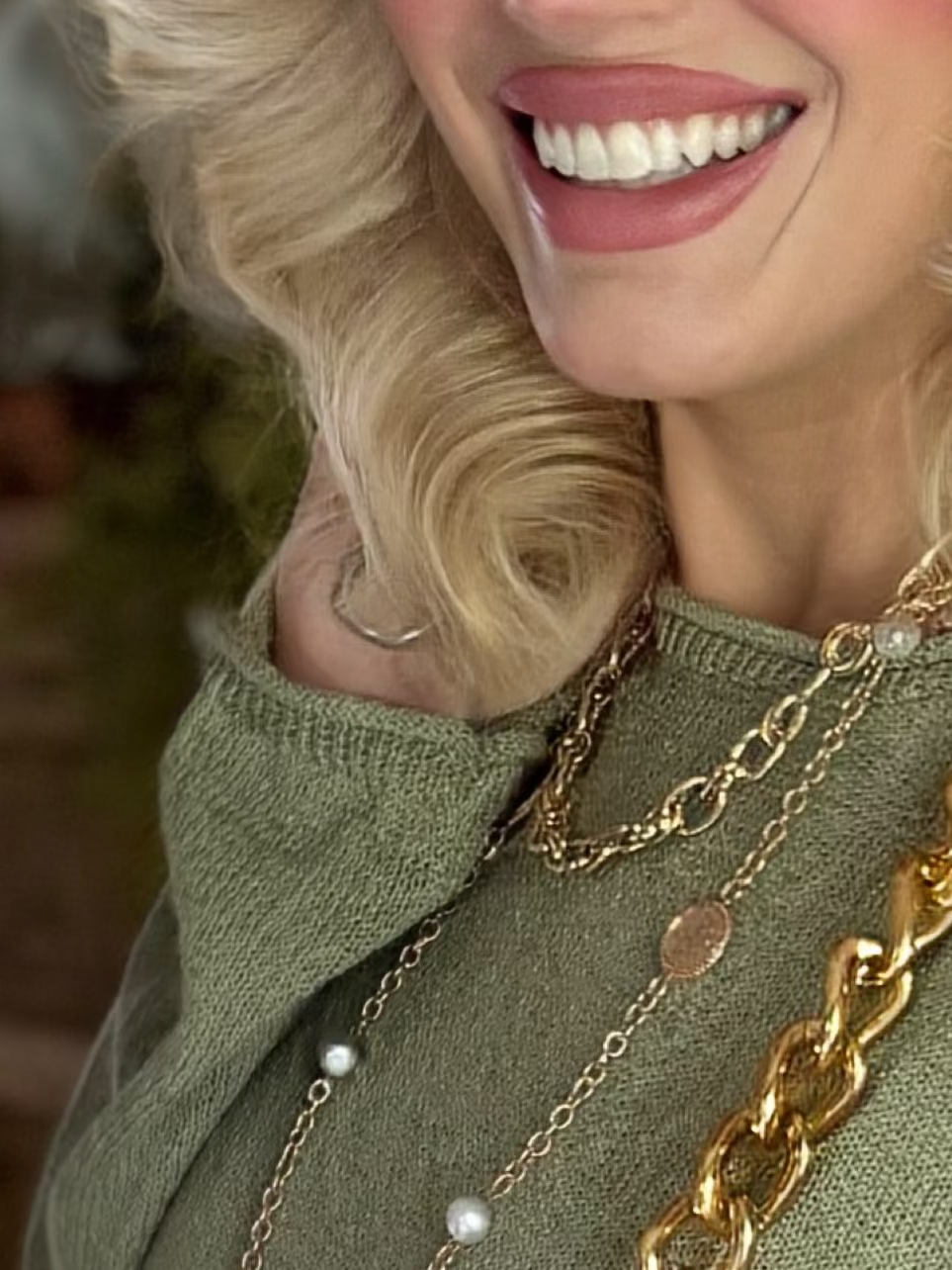 Short Gold Necklace Chain