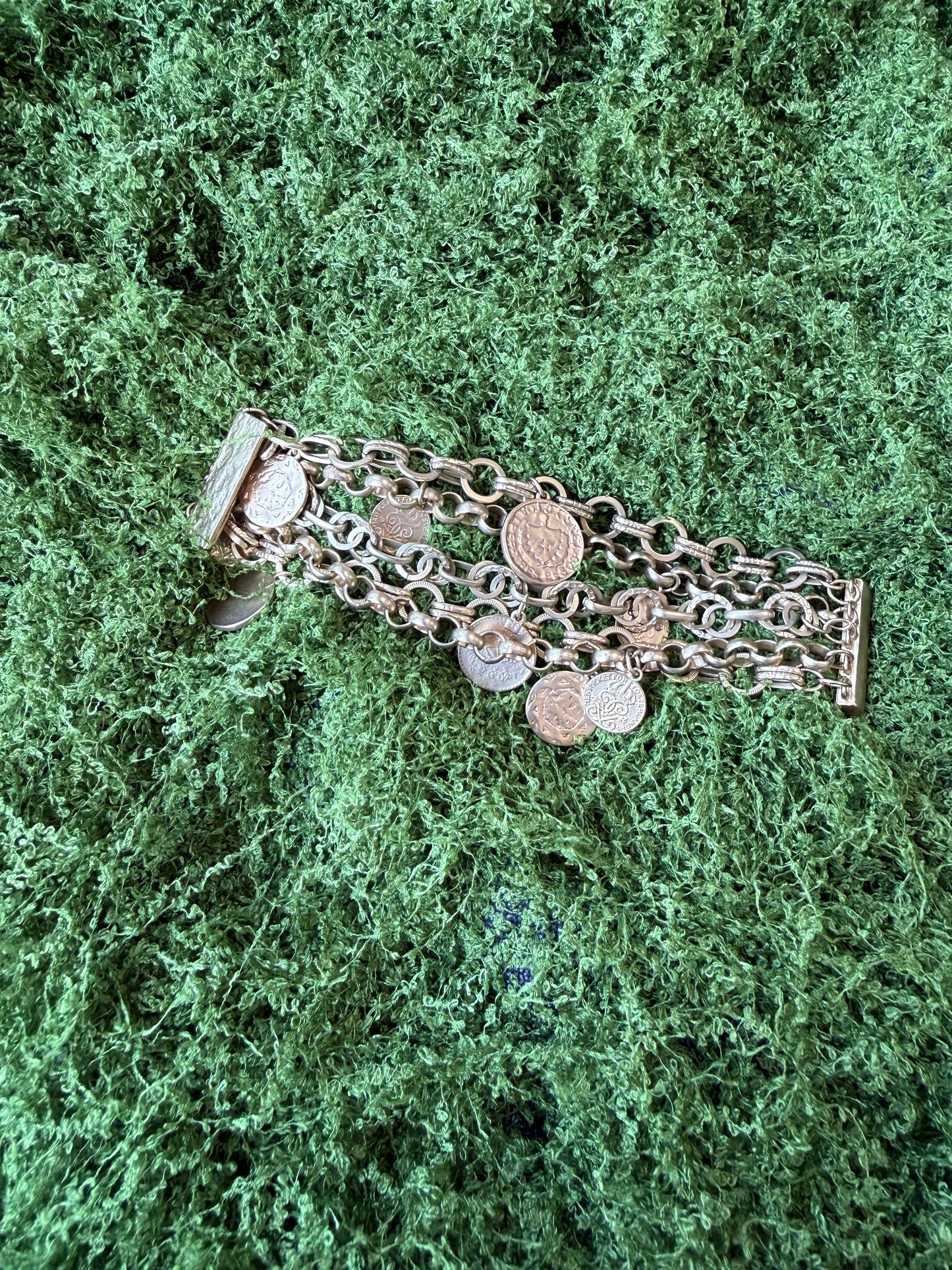 coin bracelet