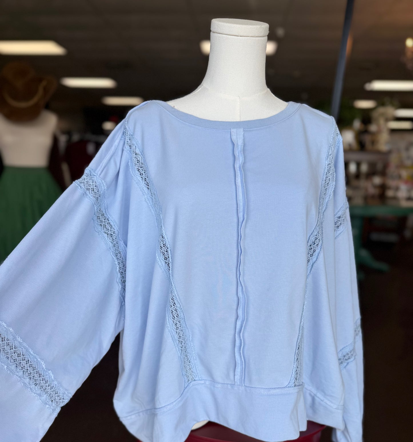Blue Sweatshirt Boutique