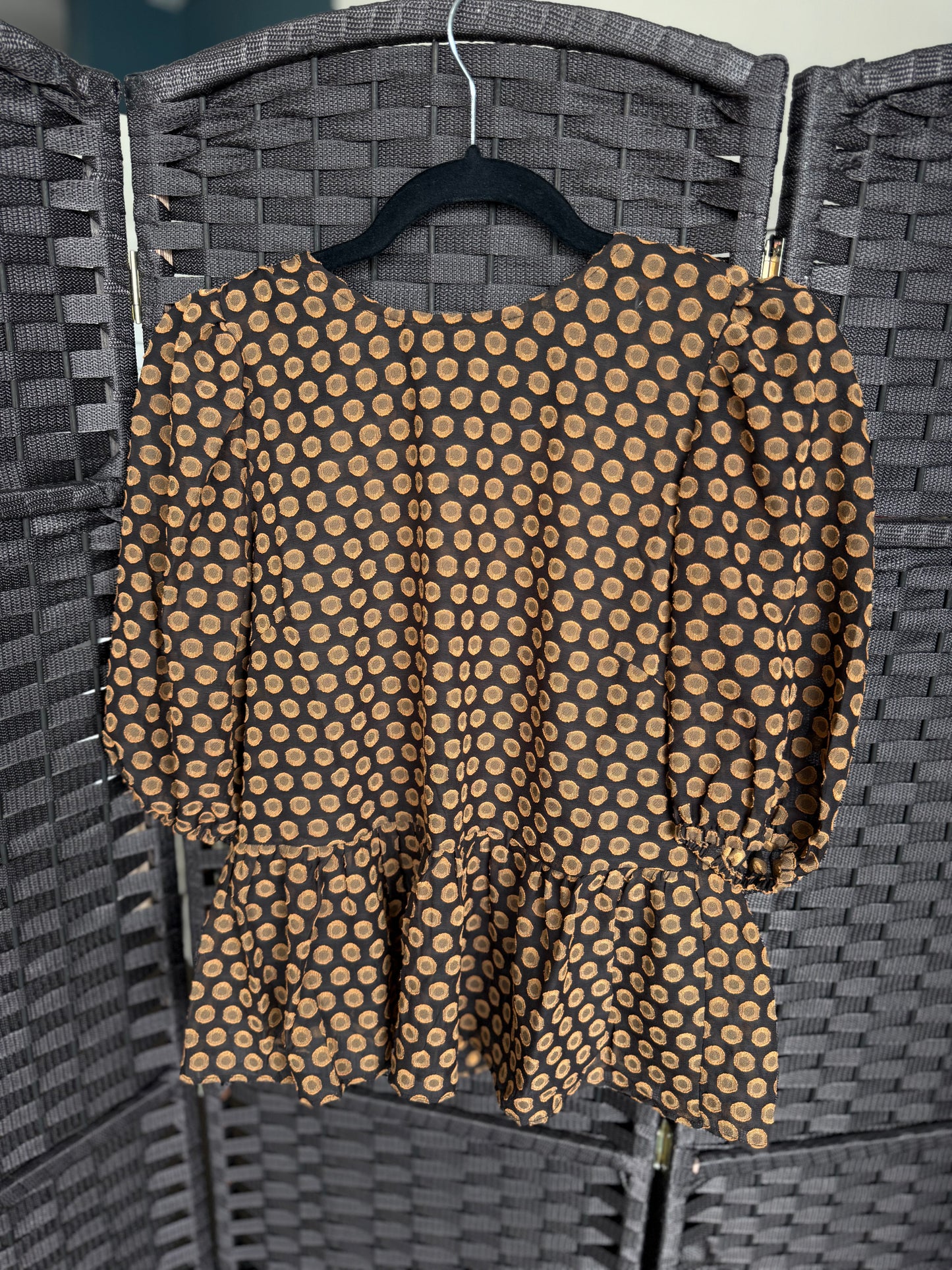 Small Peplum top