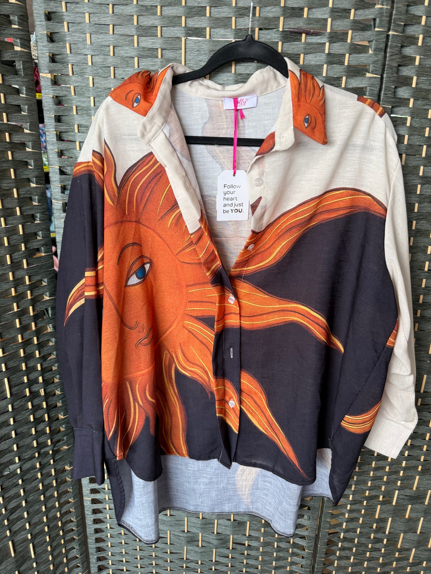 YOLLY NWT SUN TOP 1SZ