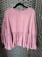 MED. MUDPIE PEPLUM TOP