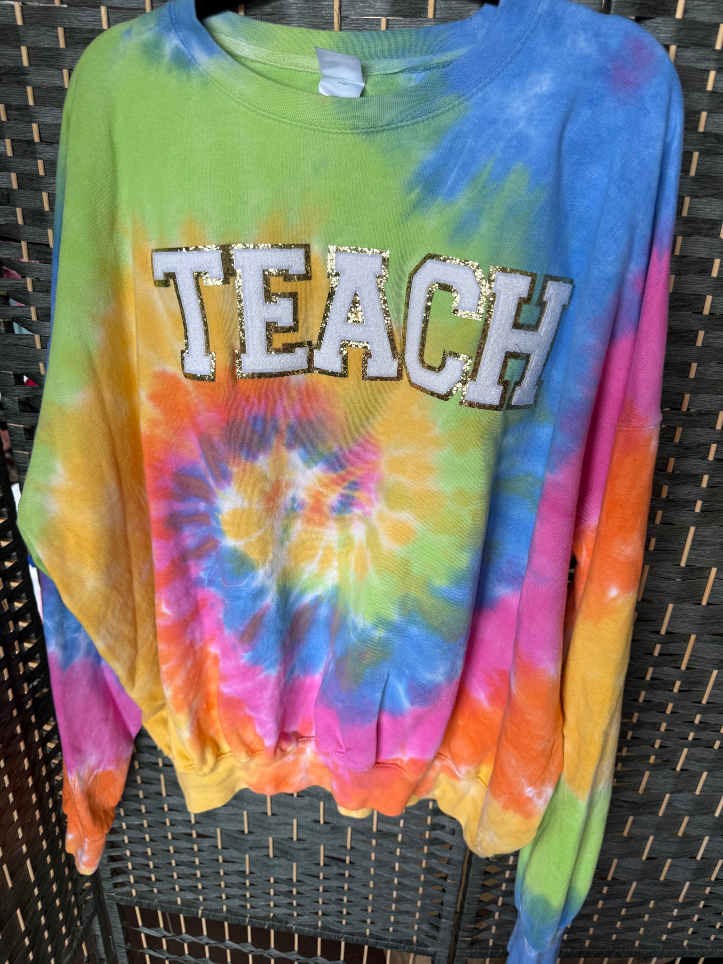3XL TEACH SWEATSHIRT
