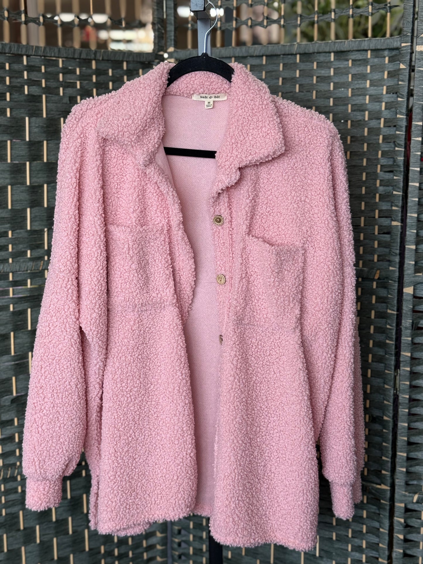 medium fuzzy jacket