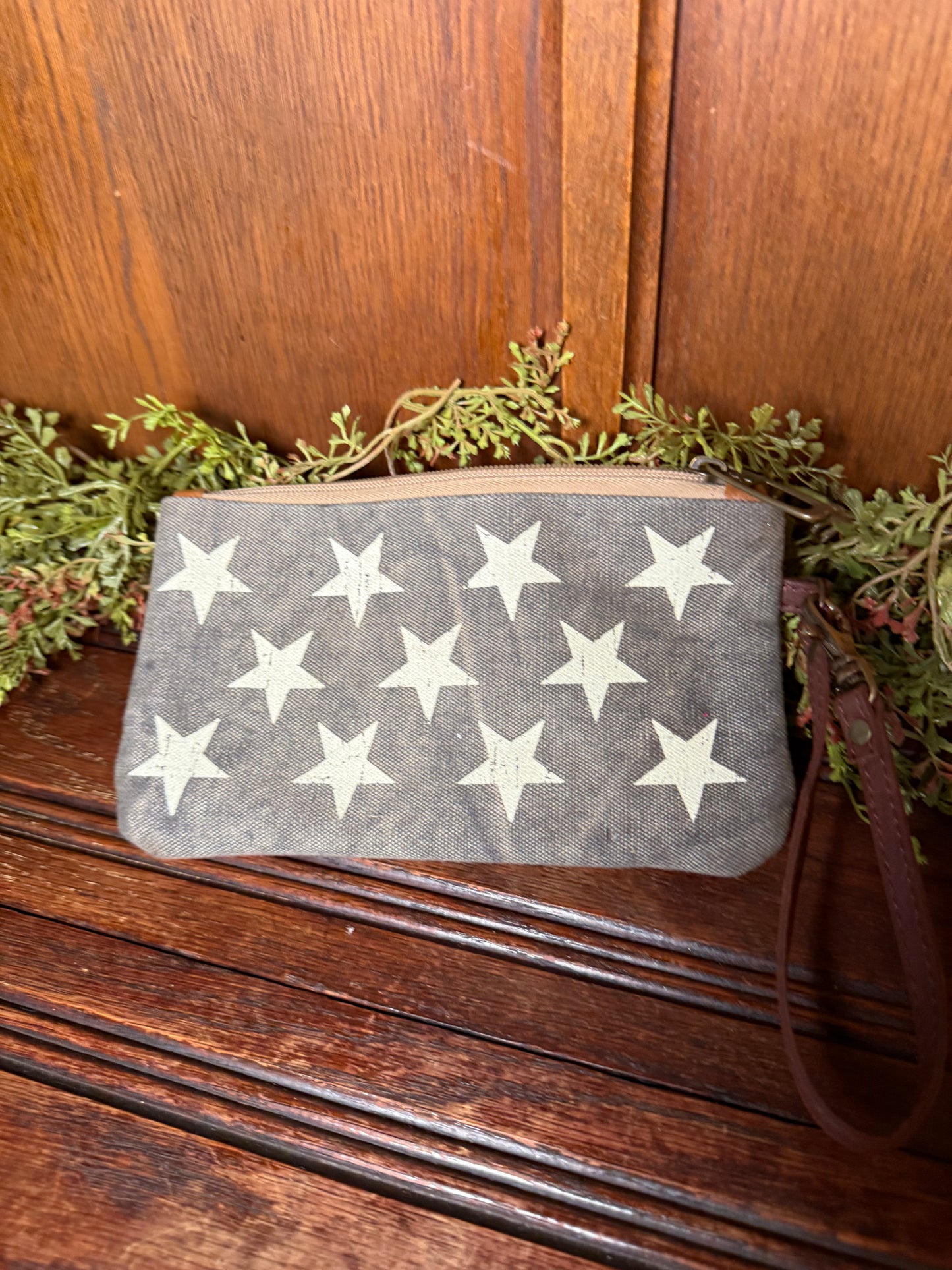 Distressed wristlet