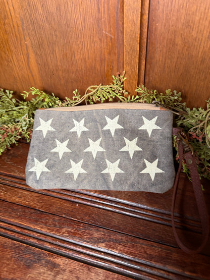 Distressed wristlet