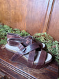 5 leather wedges