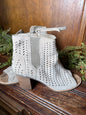 8.5 open toe booties