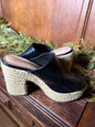8.5 black wedges
