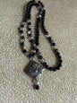 black necklace