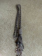 necklace black beaded