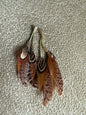 feather earrings