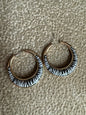 zebra earrings