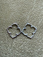 silver earrings
