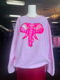 Pink elephant sweatshirt