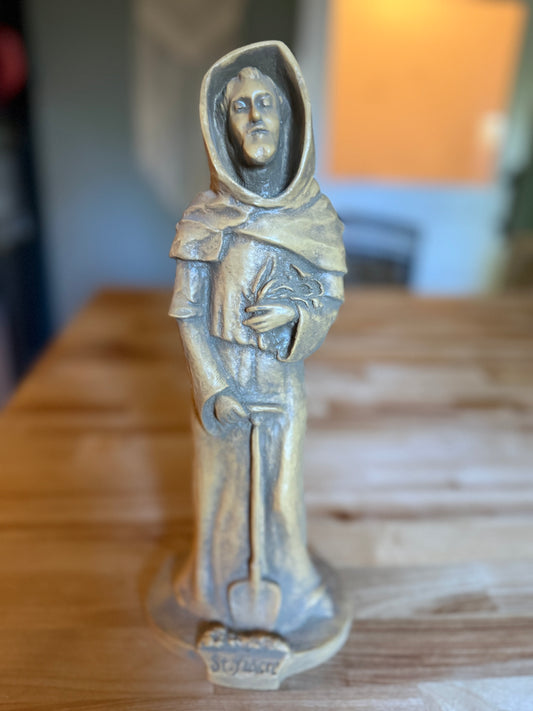 SAINT FIACRE STATUE