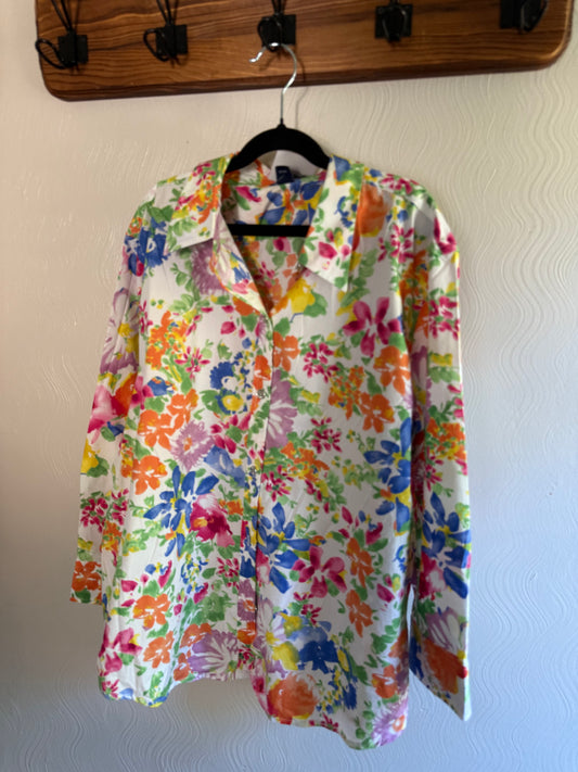 Md Floral Top Chaps