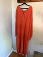 XL orange longe dress