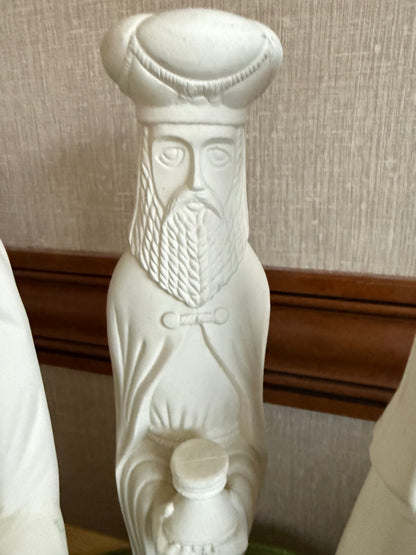 Vintage Mid-Century Modern Ceramic Three Wise Men