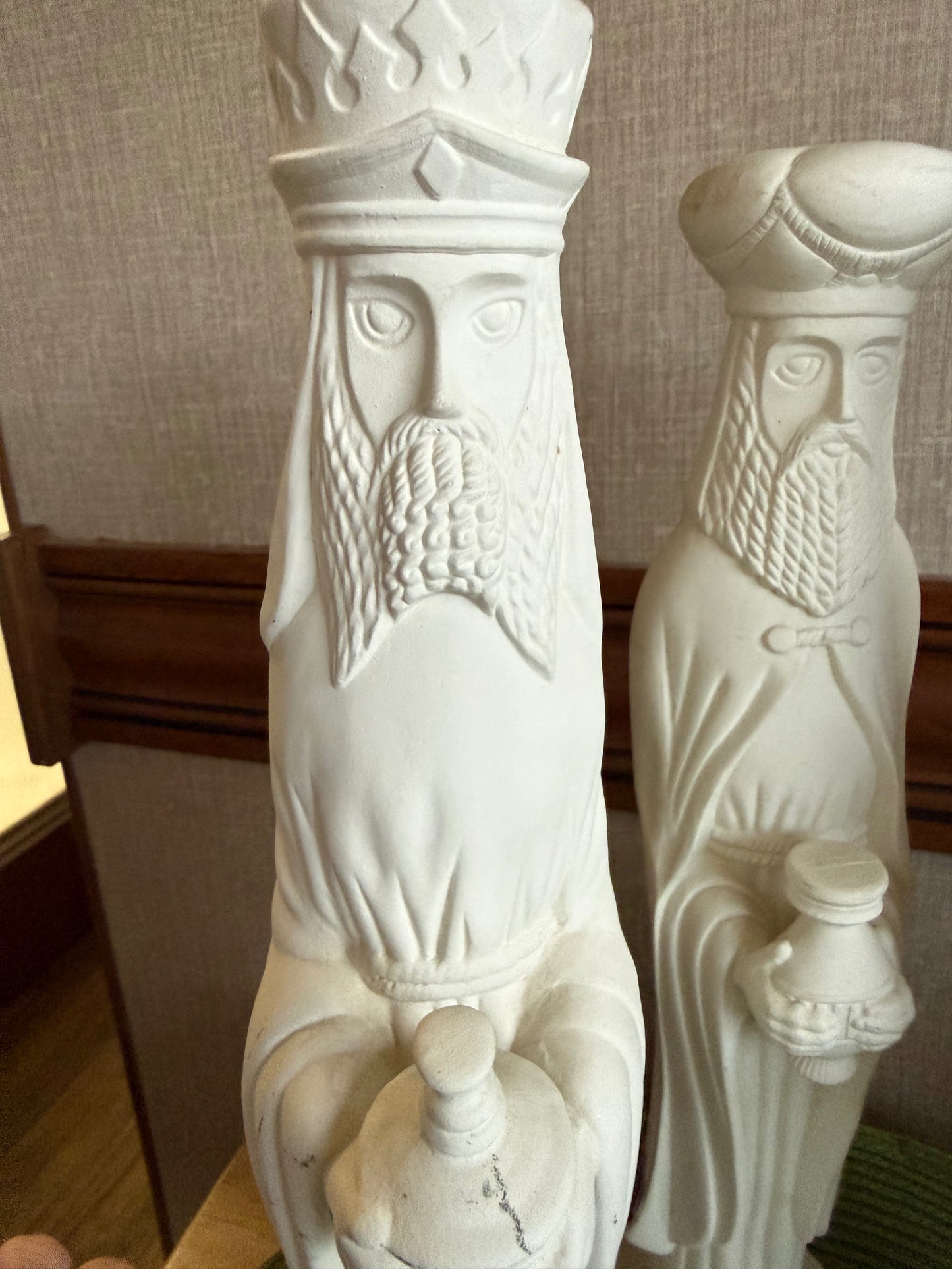 Vintage Mid-Century Modern Ceramic Three Wise Men