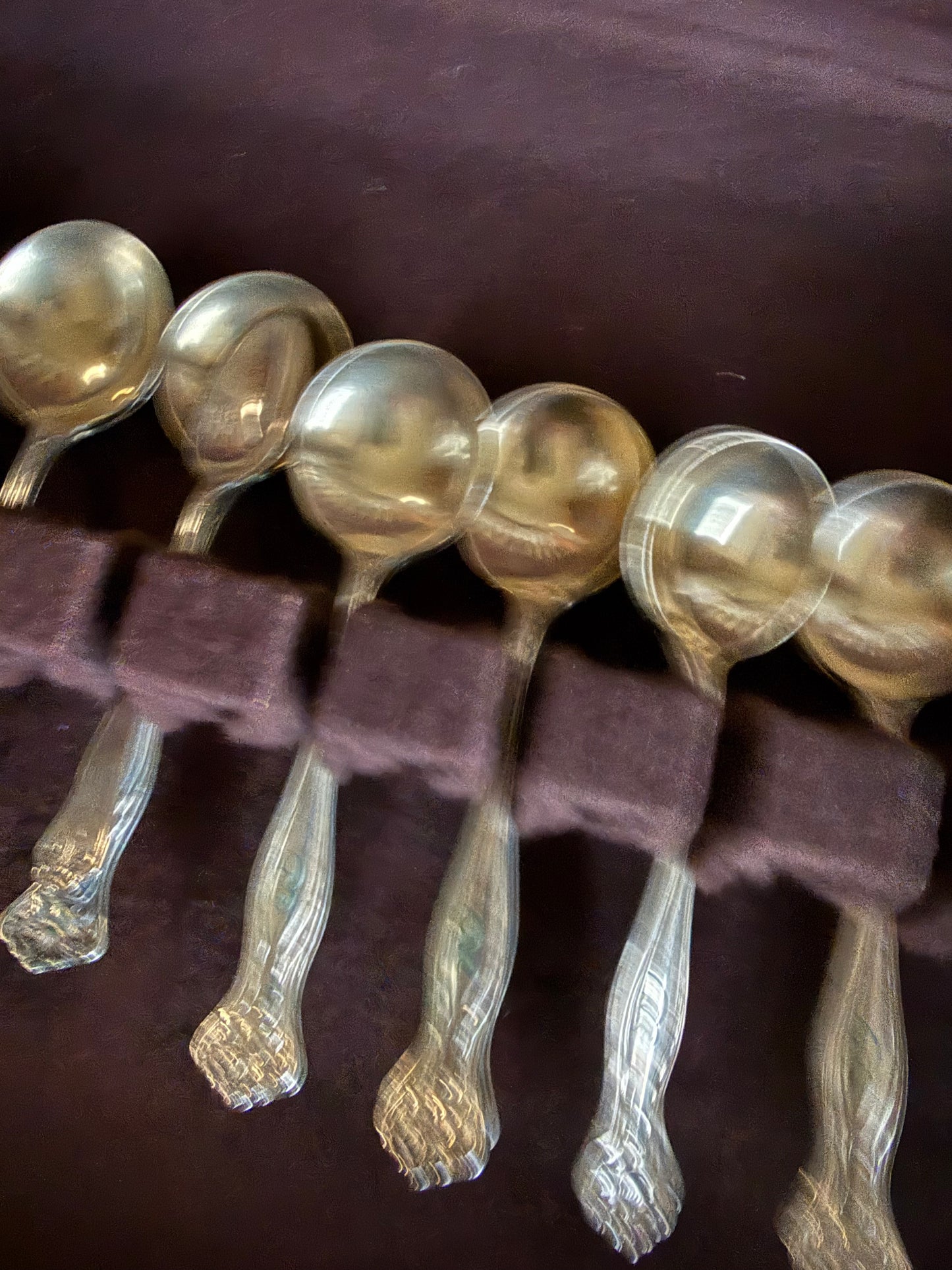 Vintage Rogers & Bro. A1 Silver-Plated Flatware Set with Case