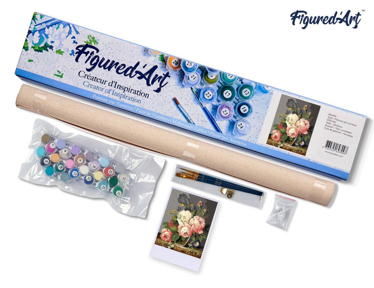 Paint by numbers - Bouquet of Wild Flowers